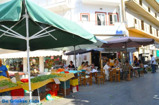 Markt op Zuid Kreta (Timbaki en Mires)